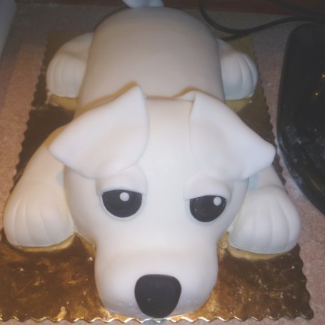Krok 8 - Tort piesek foto