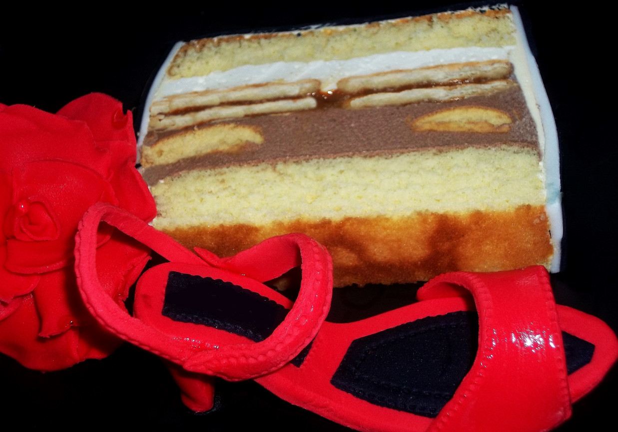 Tort "słodki pantofelek" foto