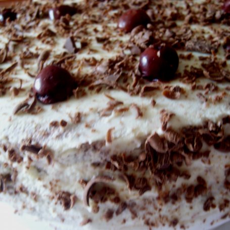 Krok 5 - Tort śmietanowo-wiśniowy foto