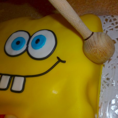Krok 9 - Tort SpongeBob foto