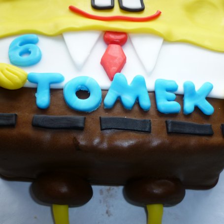 Krok 11 - Tort SpongeBob foto