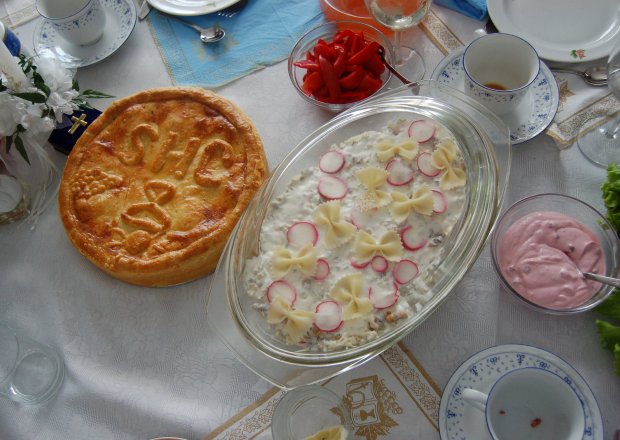 Fotografia przedstawiająca Tort szpinakowy