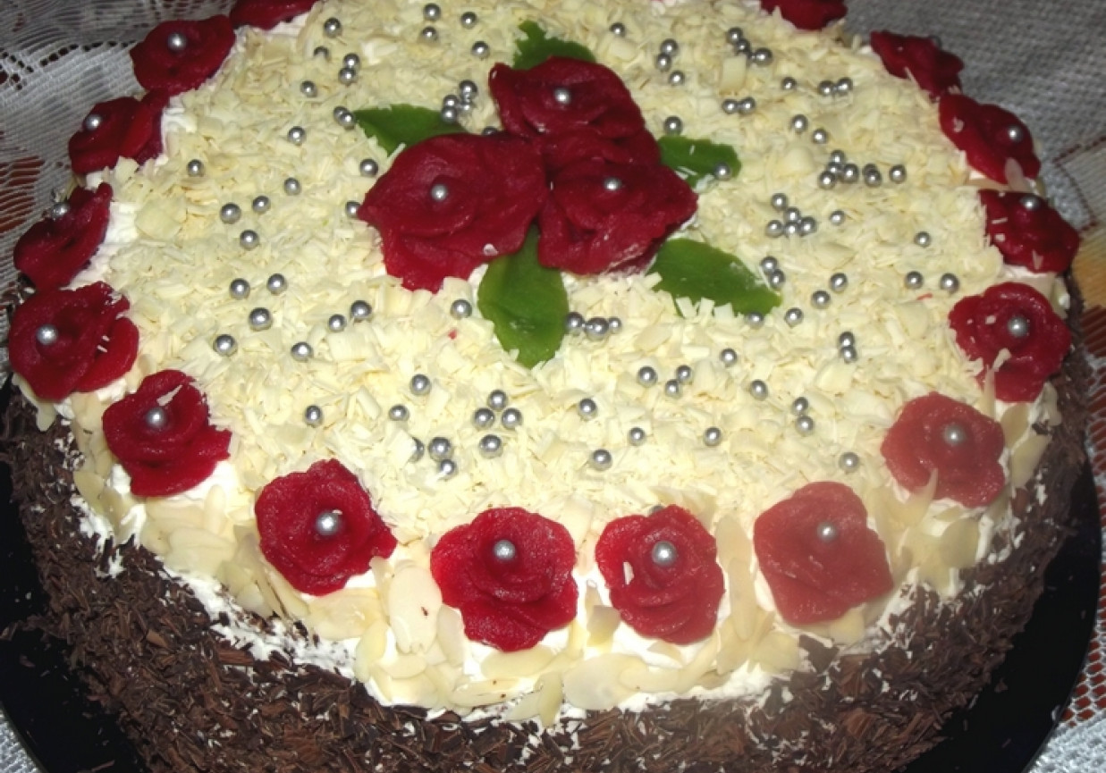 Tort Tiramisu na ciemnym biszkopcie foto