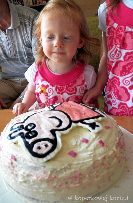 Tort urodzinowy- Świnka Peppa