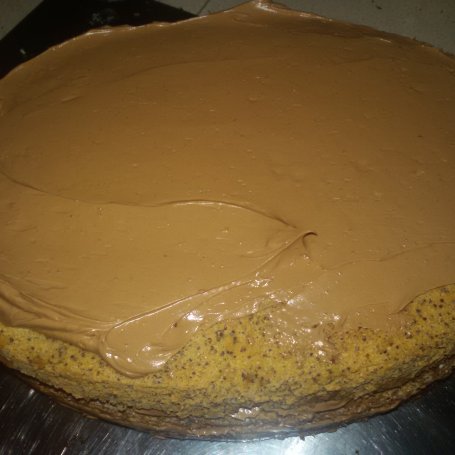 Krok 3 - TORT W TRZECH SMAKACH Z KREMEM CZEKOLADOWYM foto
