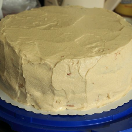 Krok 7 - Tort z limoncello i bezą kokosową foto