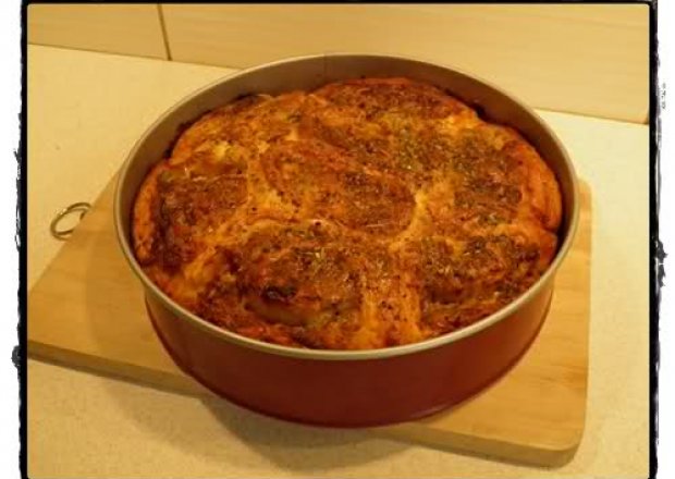 Fotografia przedstawiająca Tort z mięsa
