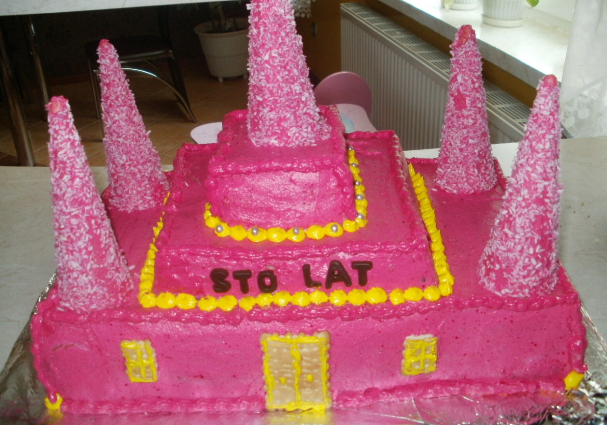 Tort \"Zamek Księżniczki\" foto