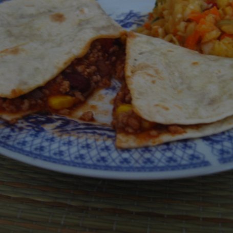 Krok 5 - Tortilla burrito foto