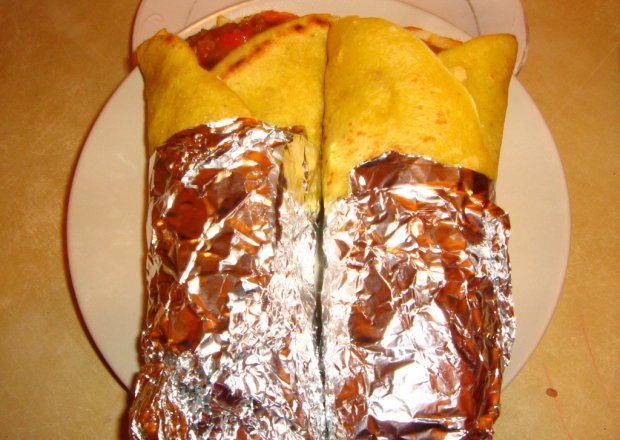 Fotografia przedstawiająca Tortilla chili con carne