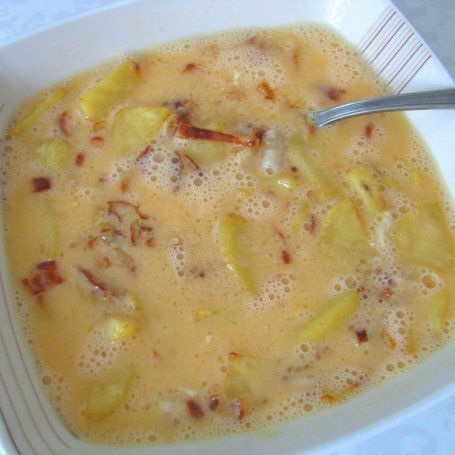 Krok 6 - Tortilla de patatas, czyli hiszpański omlet z ziemniakami foto