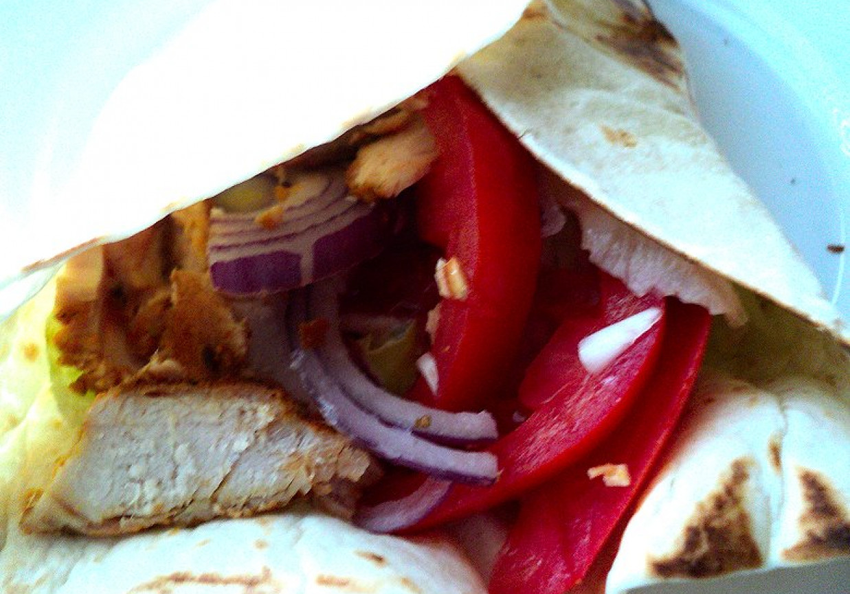 tortilla dietetyczna domowa pyszna foto