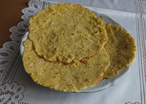 Fotografia przedstawiająca Tortilla jęczmienno - kukurydziana