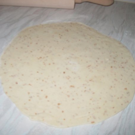 Krok 3 - Tortilla pszenna z otrębami foto