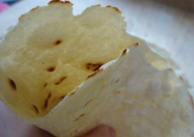 Fotografia przedstawiająca Tortilla pszenno-kukurydziana - ciasto