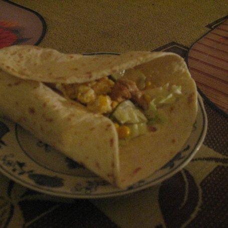 Krok 4 - Tortilla z jajkiem foto