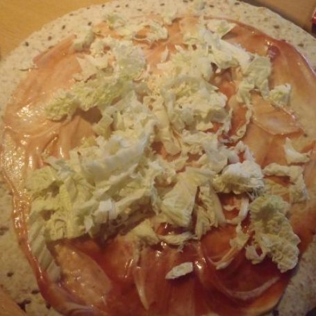 Krok 2 - Tortilla z kurczakiem foto