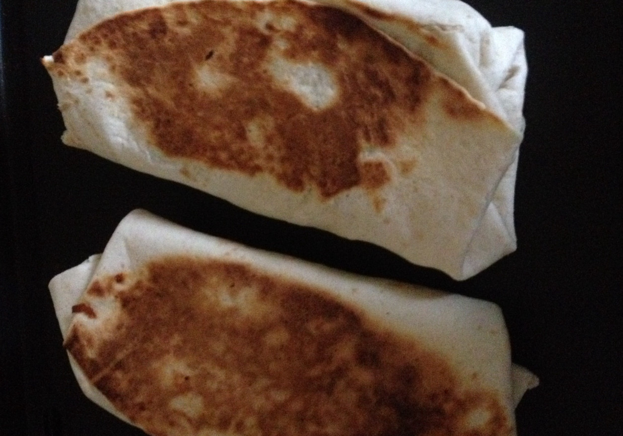 Tortilla z kurczakiem foto