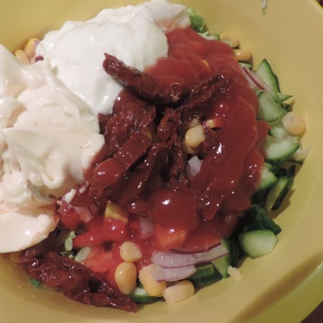 Krok 1 - Tortilla z kurczakiem foto