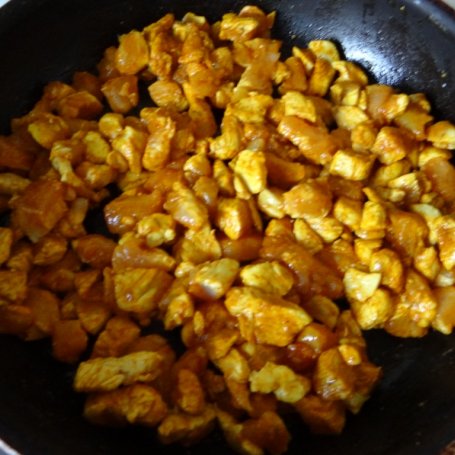 Krok 2 - Tortilla z kurczakiem foto