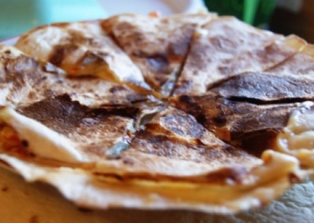 Fotografia przedstawiająca Tortilla z kurkami
