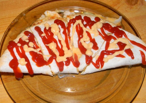 Fotografia przedstawiająca Tortilla z piekarnika