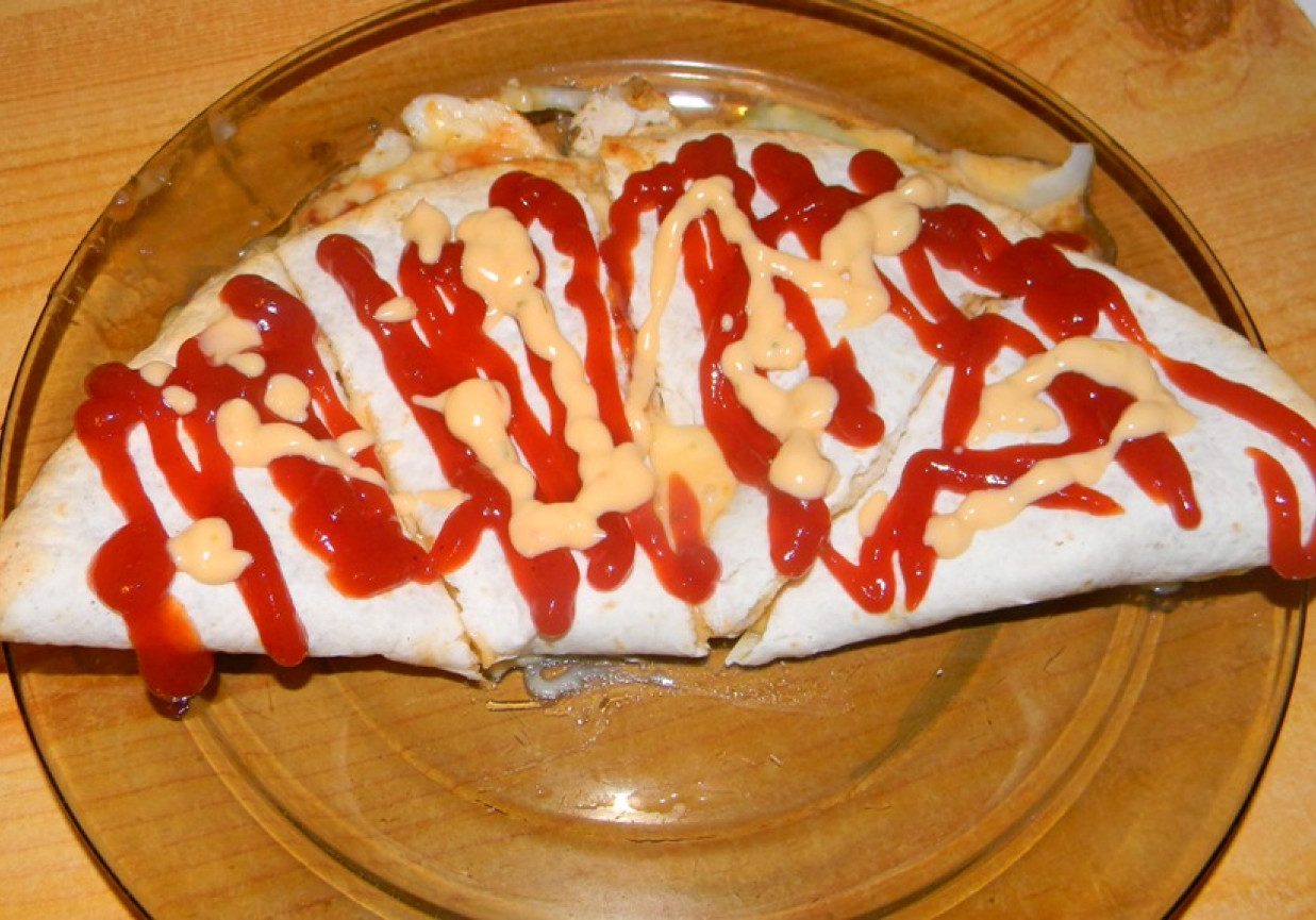 Tortilla z piekarnika foto