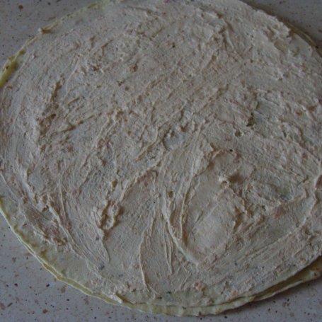 Krok 1 - Tortilla z serem i szynką foto