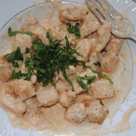 Krok 2 - Tortilla z warzywami i kurczakiem foto