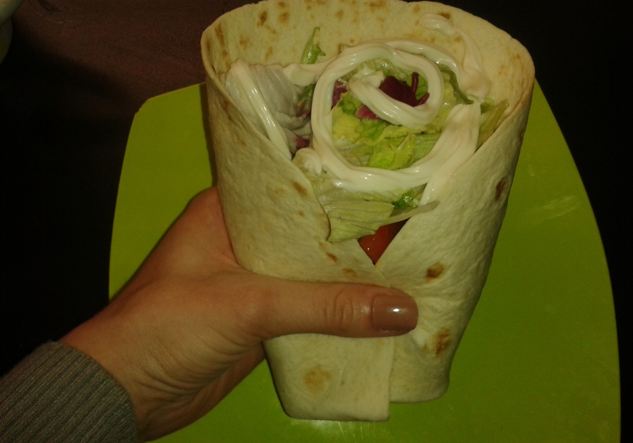 Tortilla z warzywami DoradcaSmaku.pl