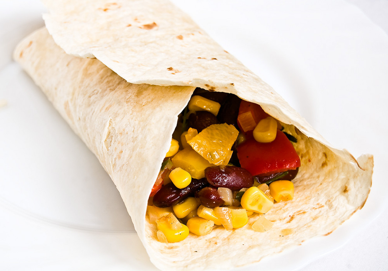 Tortilla z warzywami DoradcaSmaku.pl