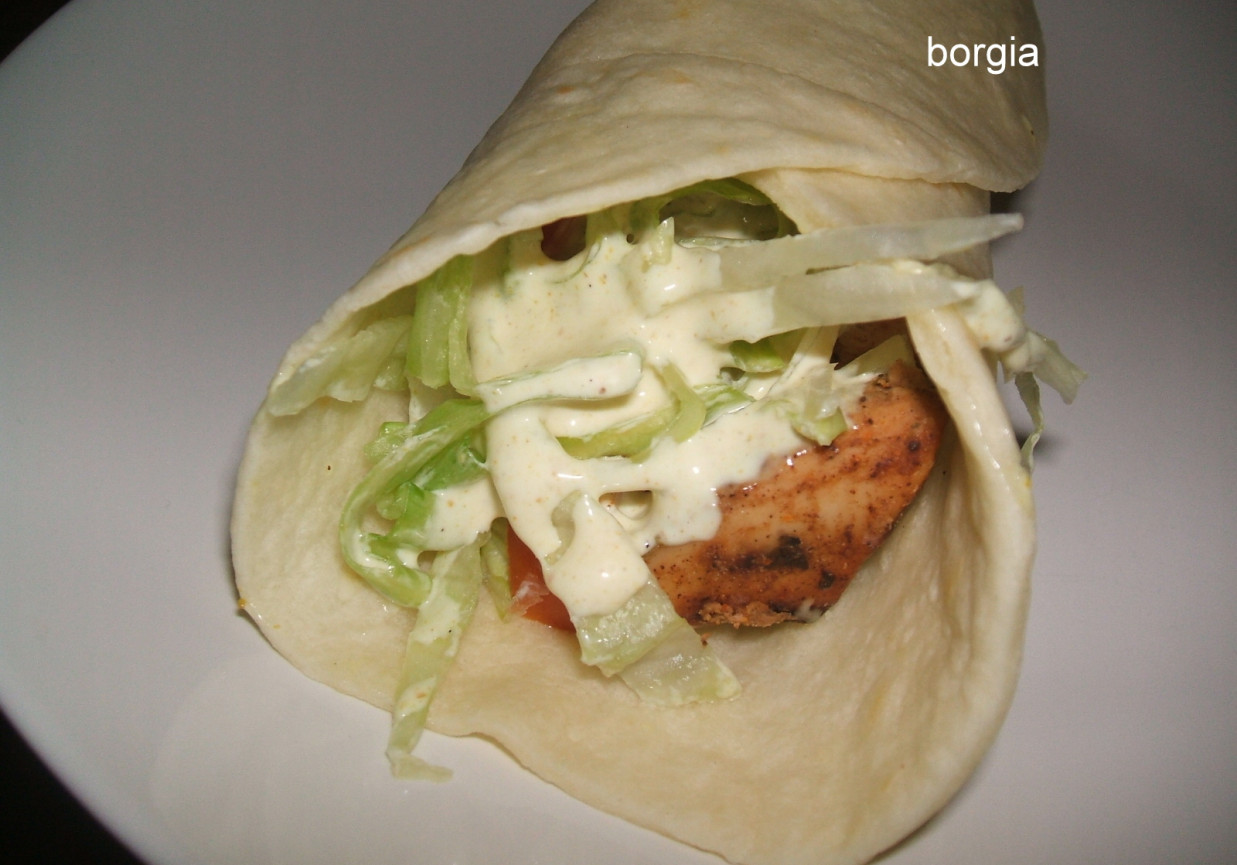 Tortillas na indyjską nutę foto