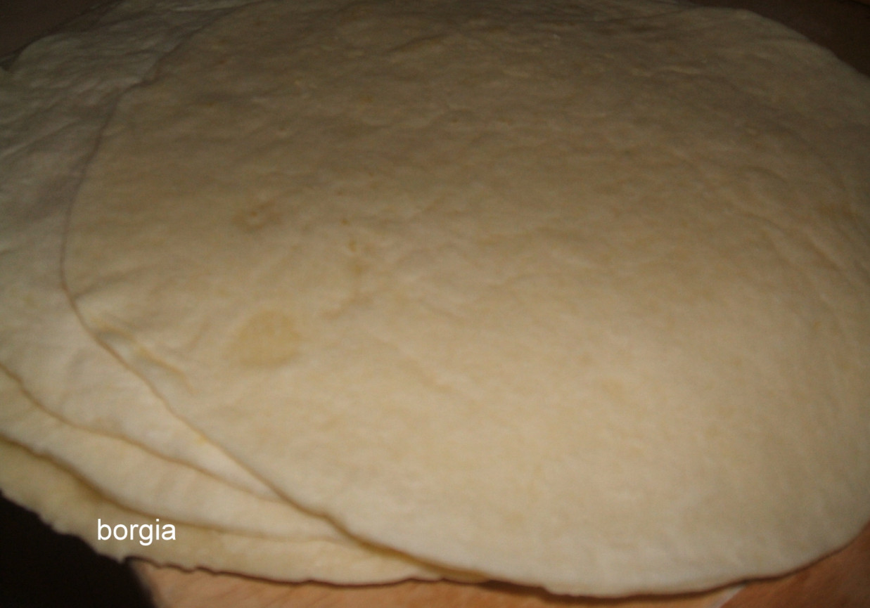 Tortillas z pszennej mąki foto