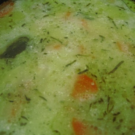 Krok 3 - tradycyjna zupa ogórkowa foto