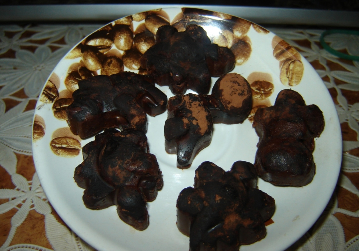 Trufelki czekoladowe (dinusie) foto