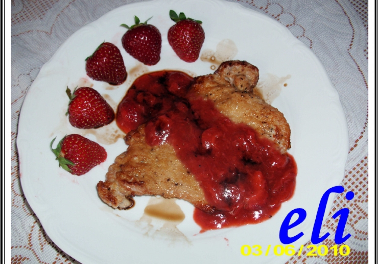 Truskawkowy kotlet Eli foto