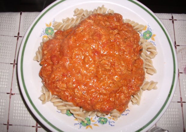 Fotografia przedstawiająca Tuńczykowe spaghetti