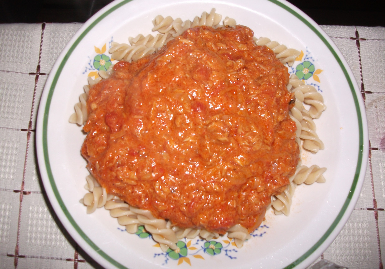 Tuńczykowe spaghetti foto