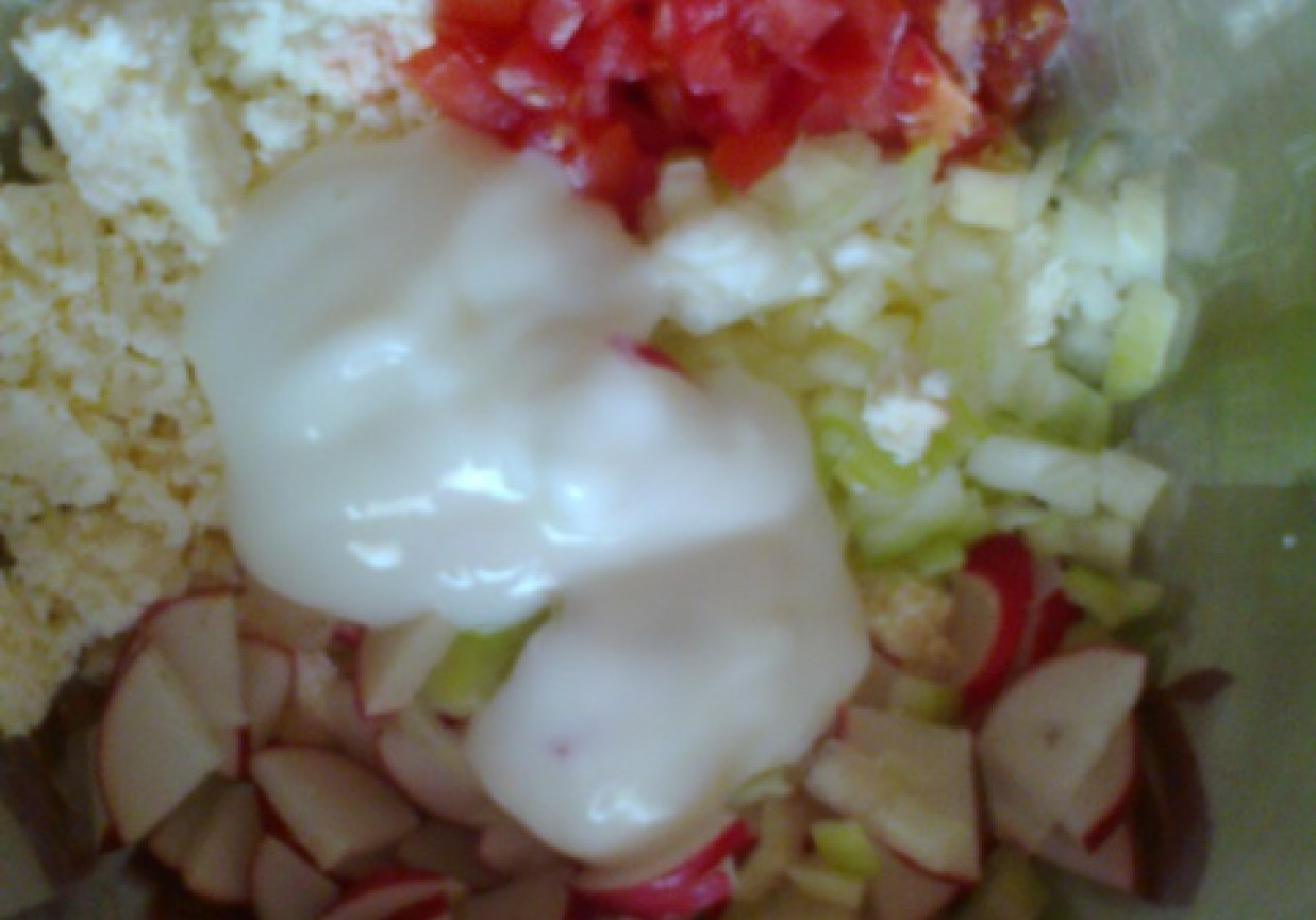 Twaróg wiosenny na śniadanie foto