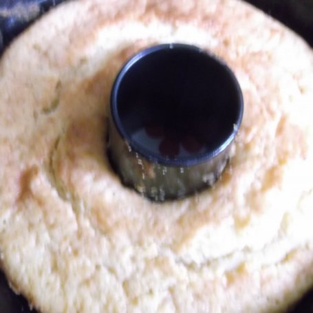 Krok 3 - Ucierana babka z twarogiem. foto