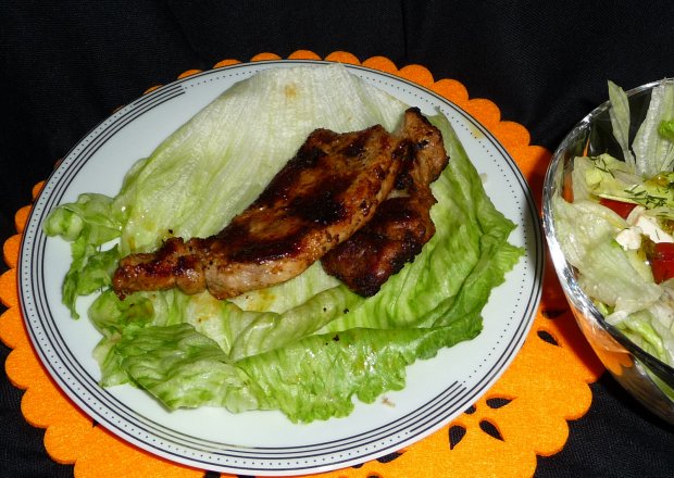 Fotografia przedstawiająca Udawany stek z grilla