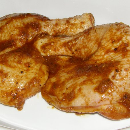 Krok 1 - Udka kurczaka, młode ziemniaki z marchewką z piekarnika... foto
