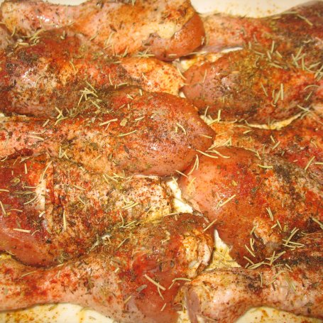 Krok 2 - Udka kurczaka z serem mozzarella i pomidorami foto