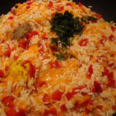 Krok 11 - Udka kurczęce inspirowane Francją z ryżem z warzywami  foto
