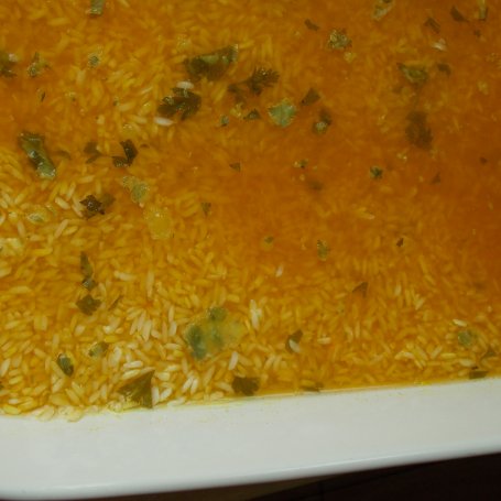 Krok 2 - Udka na żółtym ryżu z warzywami foto