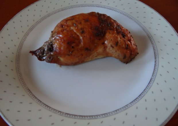Fotografia przedstawiająca Udka z kurczaka faszerowane pieczarkami