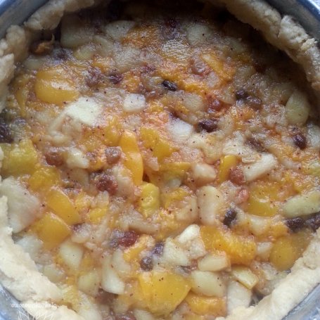 Krok 4 - Vlaai z brzoskwiniami i jabłkami foto