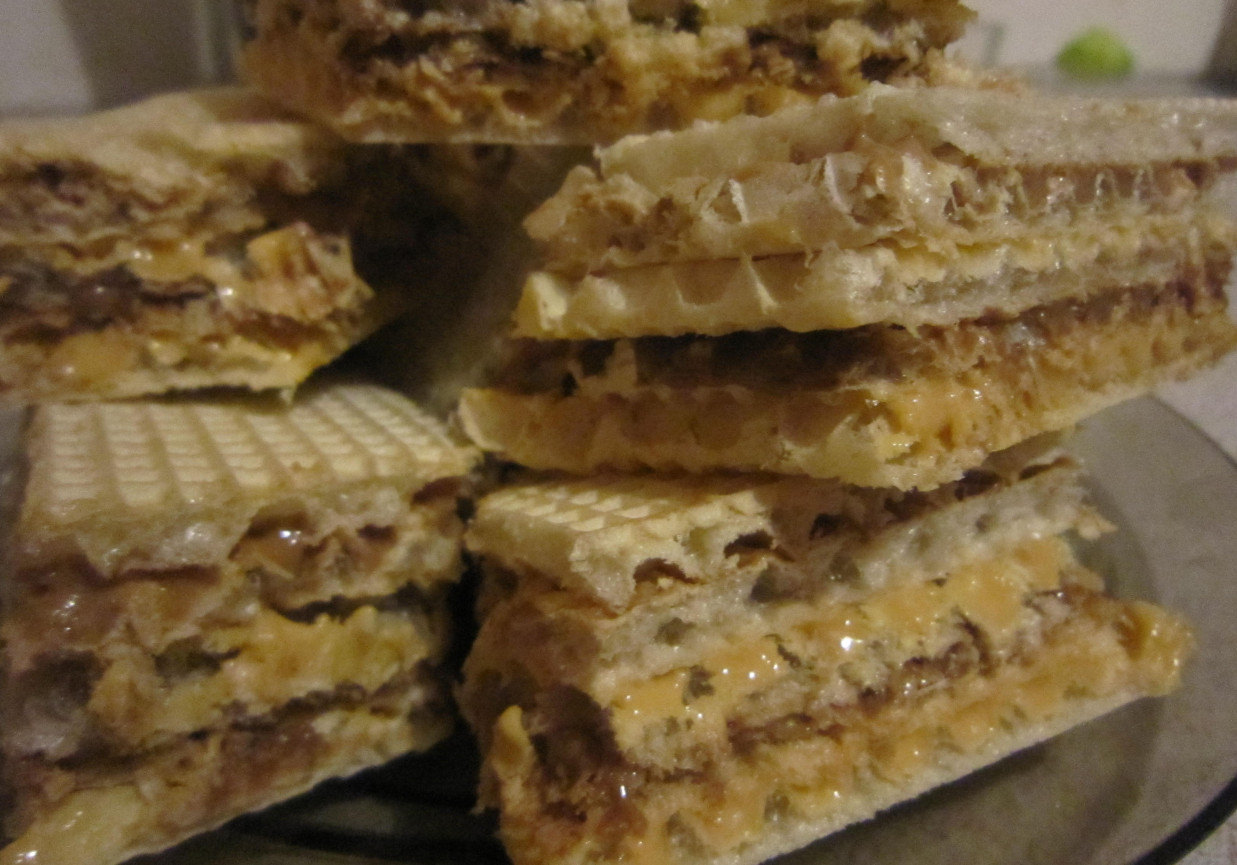 wafel dwukolorowy foto