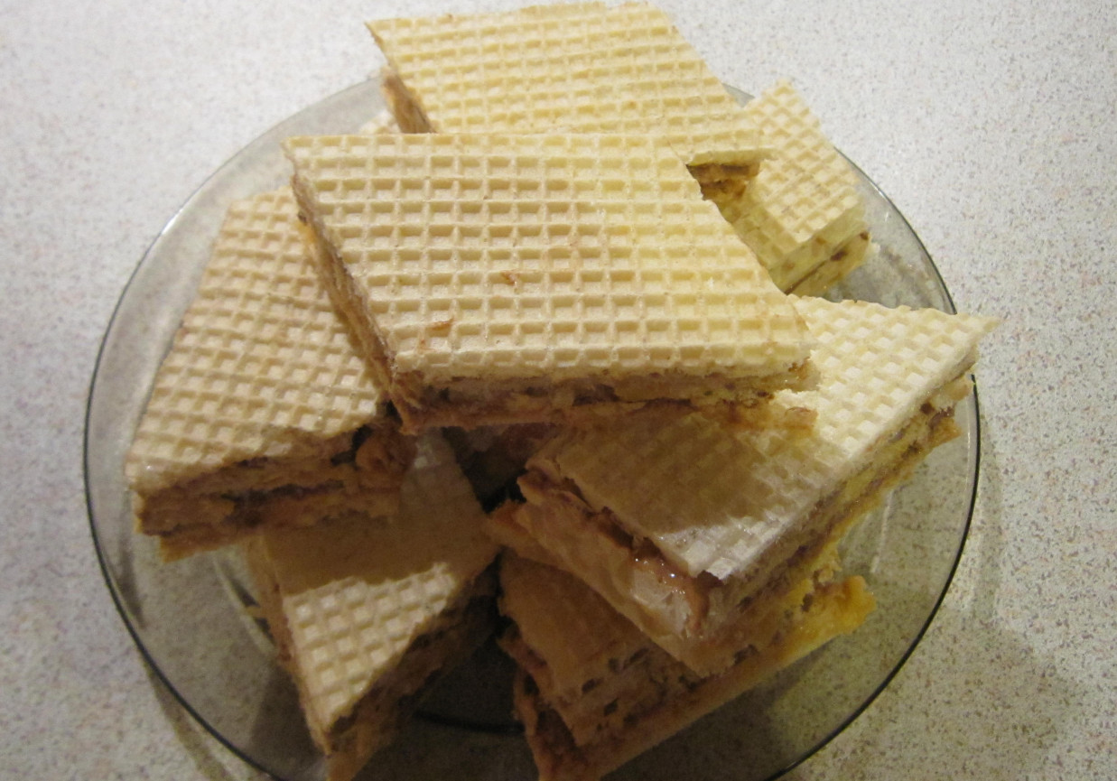 wafel dwukolorowy foto