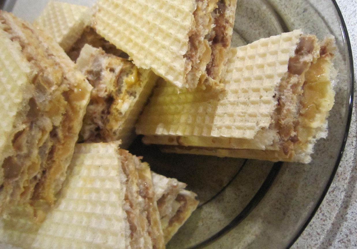 wafel dwukolorowy foto